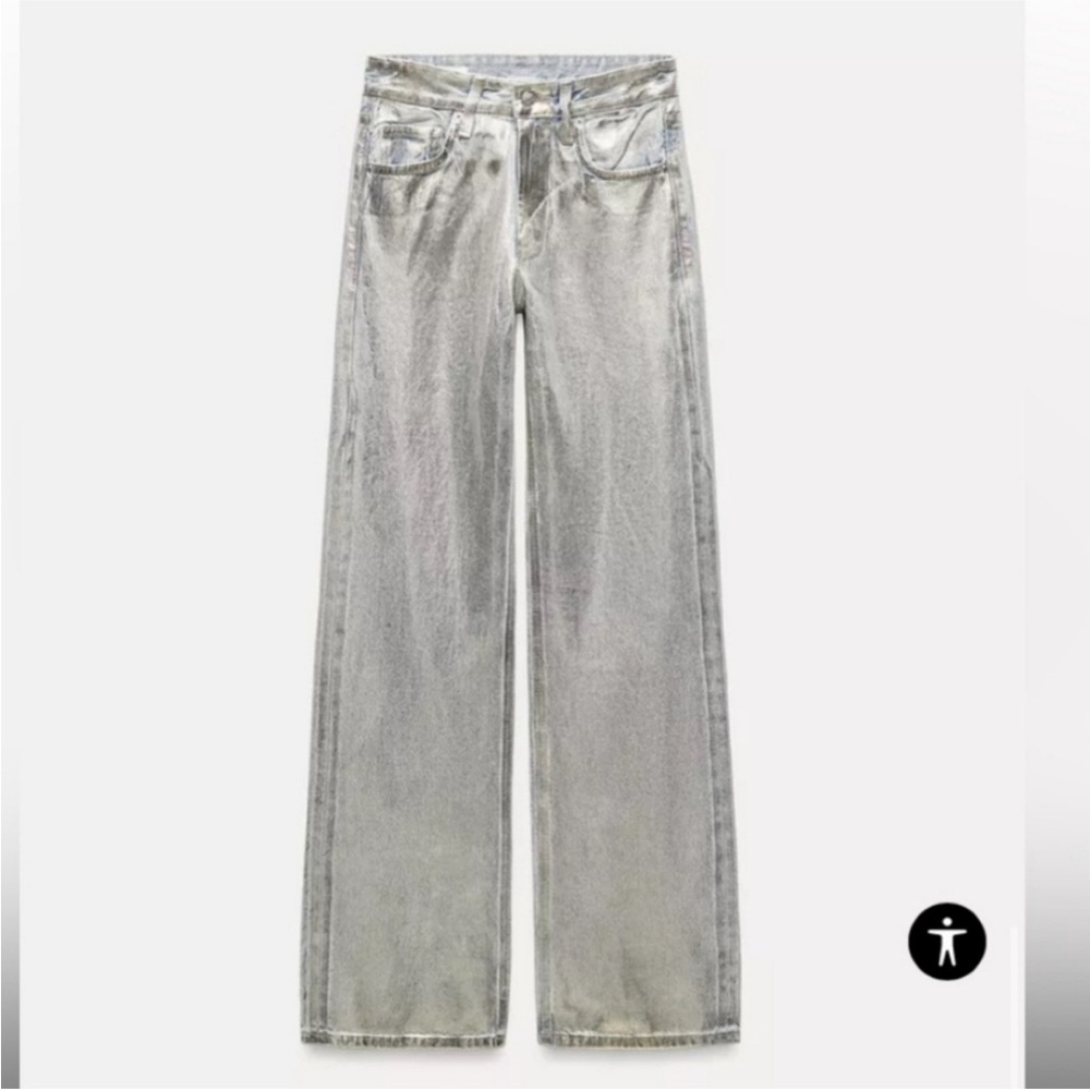 Zara Silver Women's Jeans